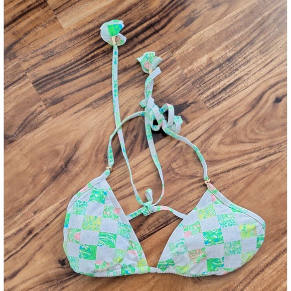 Lilly pulitzer patch lioness bikini top - Picture 2 of 4